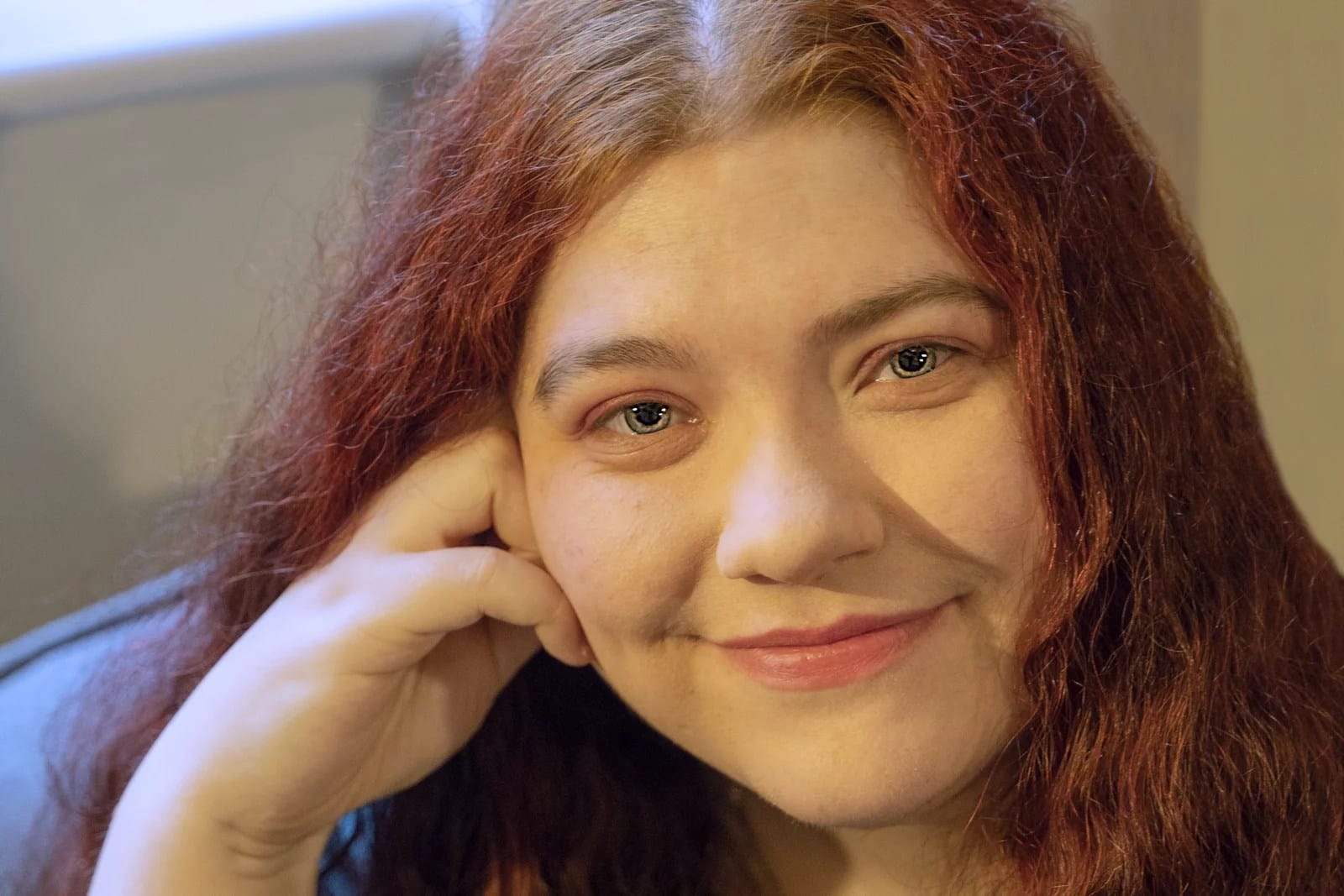 A portrait of a woman, during one of our photography packages